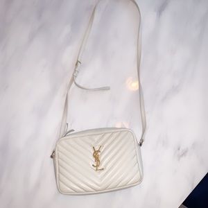 Purchased from Neiman Marcus in 2021 and used occasionally, cleaned often.